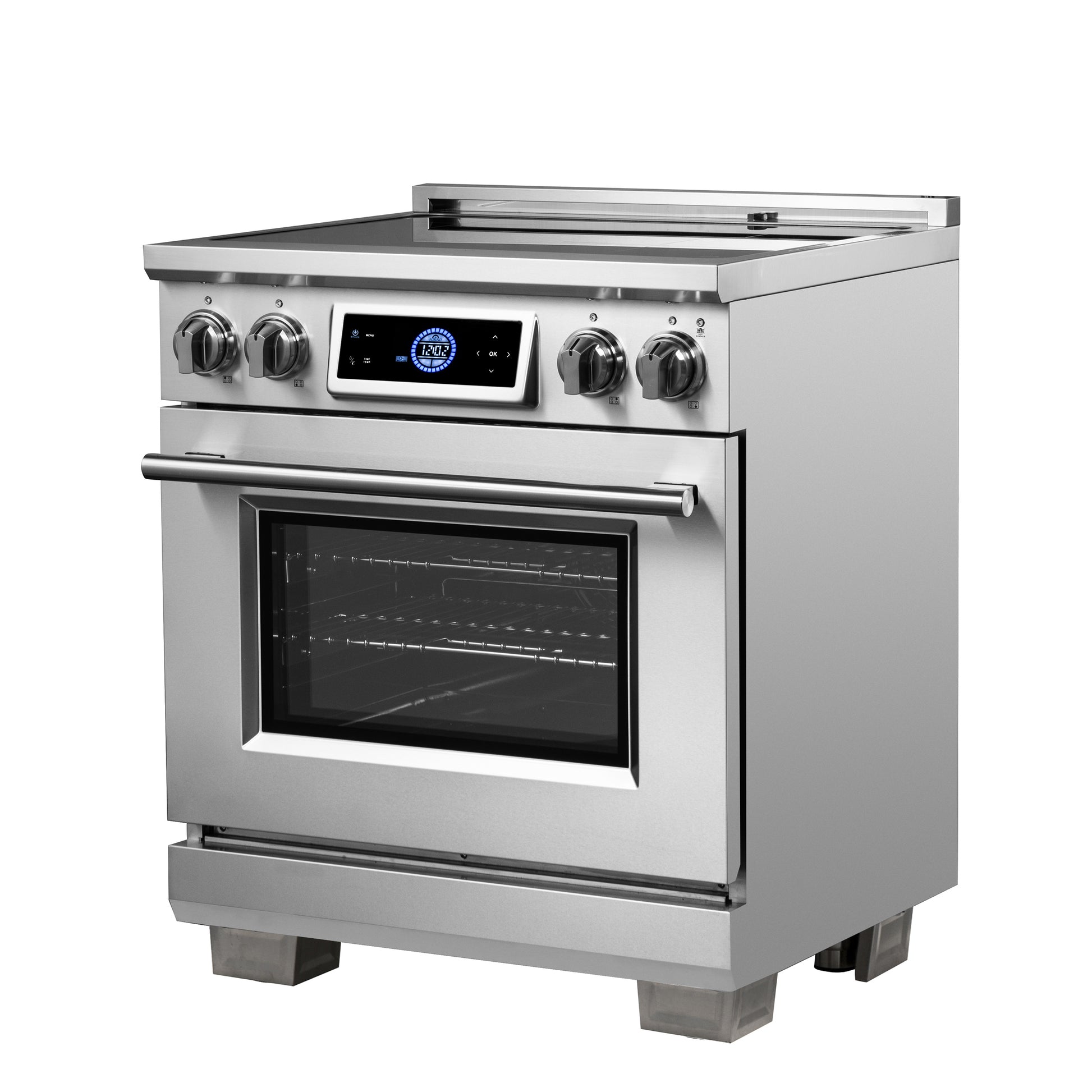 Forno Maximus cuisinière à induction 30 pouces avec friteuse à air - Forno Appliances