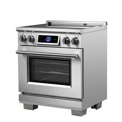 Forno Maximus cuisinière à induction 30 pouces avec friteuse à air - Forno Appliances