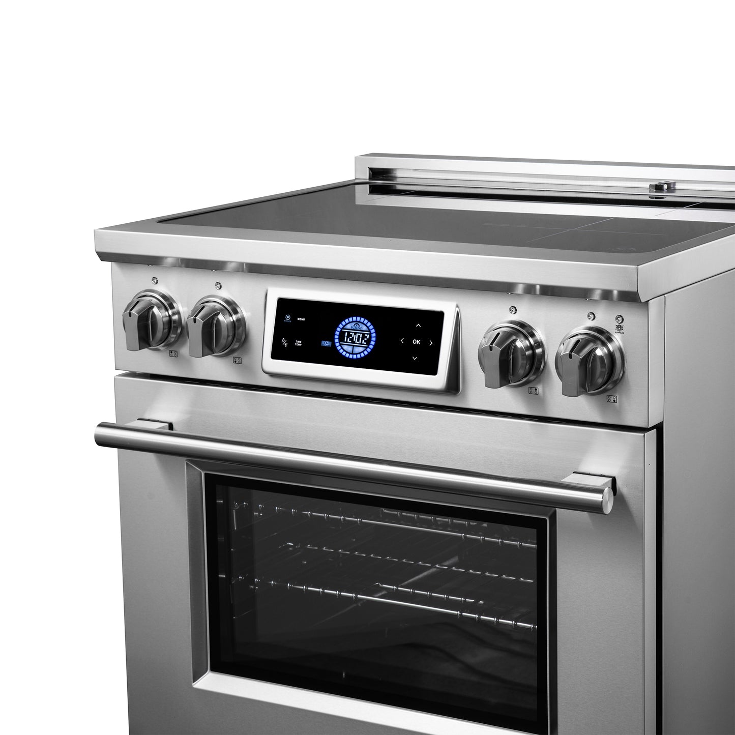 Forno Maximus cuisinière à induction 30 Inch avec friteuse à air - Forno Appliances