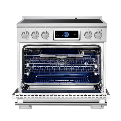 Cuisinière à induction Forno Maximus 36 pouces avec friteuse à air - Forno Appliances