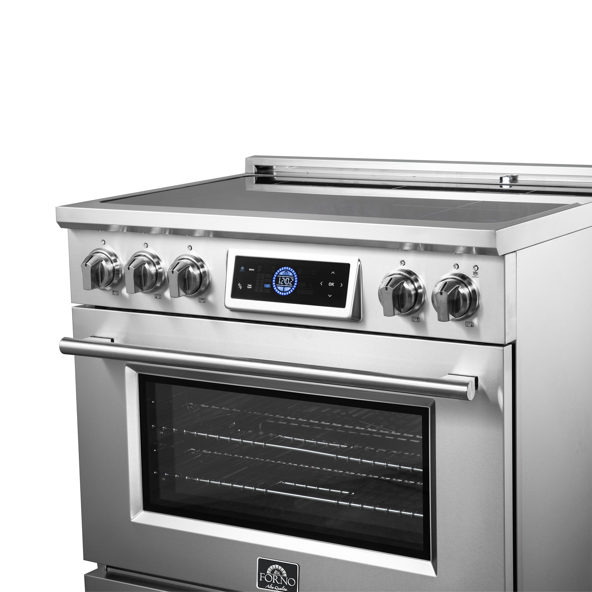 Cuisinière à induction Forno Maximus 36 pouces avec friteuse à air - Forno Appliances