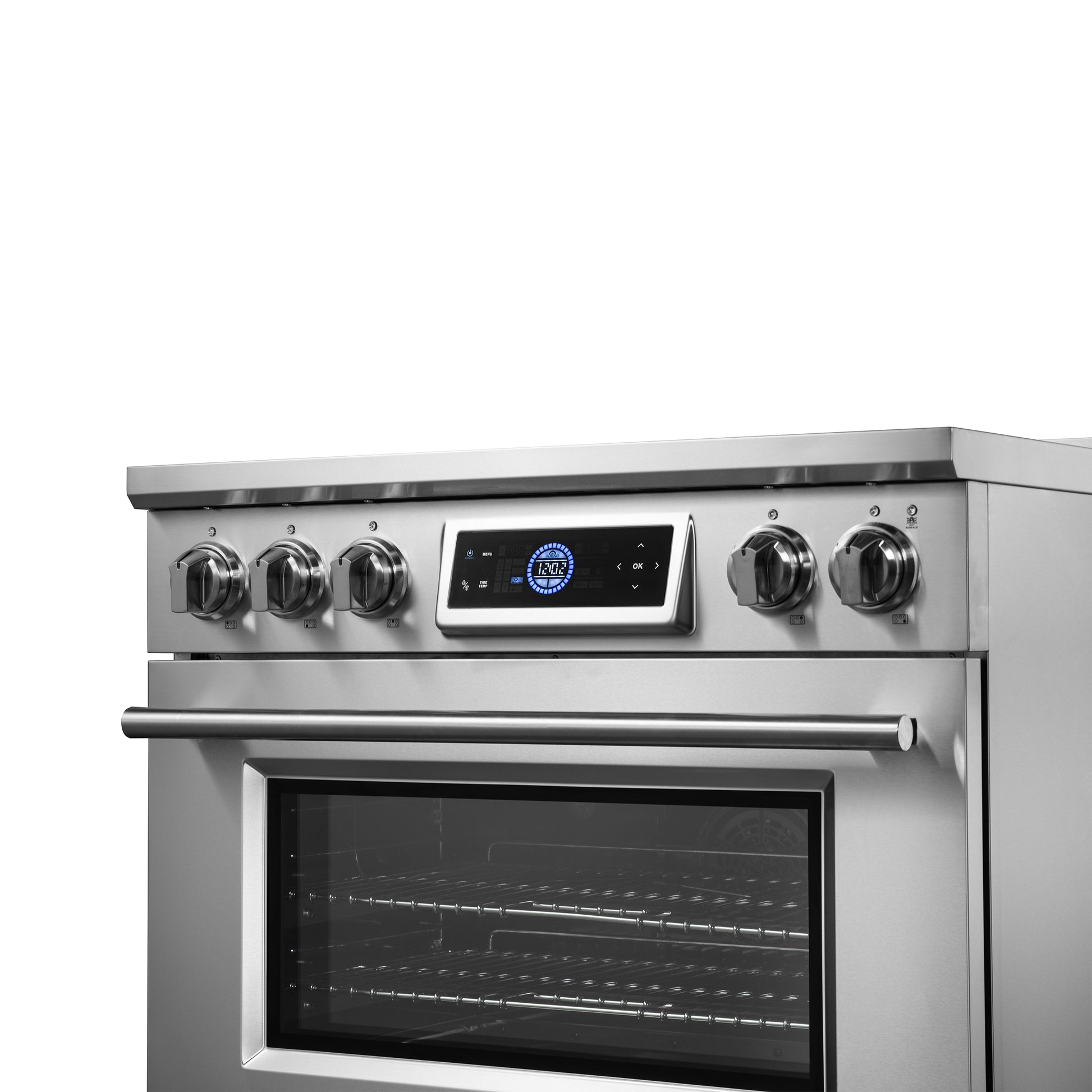 Cuisinière à induction Forno Maximus 36 pouces avec friteuse à air - Forno Appliances