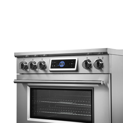 Cuisinière à induction Forno Maximus 36 pouces avec friteuse à air - Forno Appliances