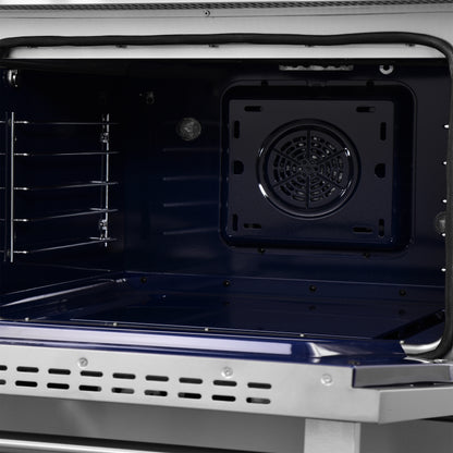 Cuisinière à induction Forno Maximus de 36 pouces avec friteuse à air - Forno Appliances