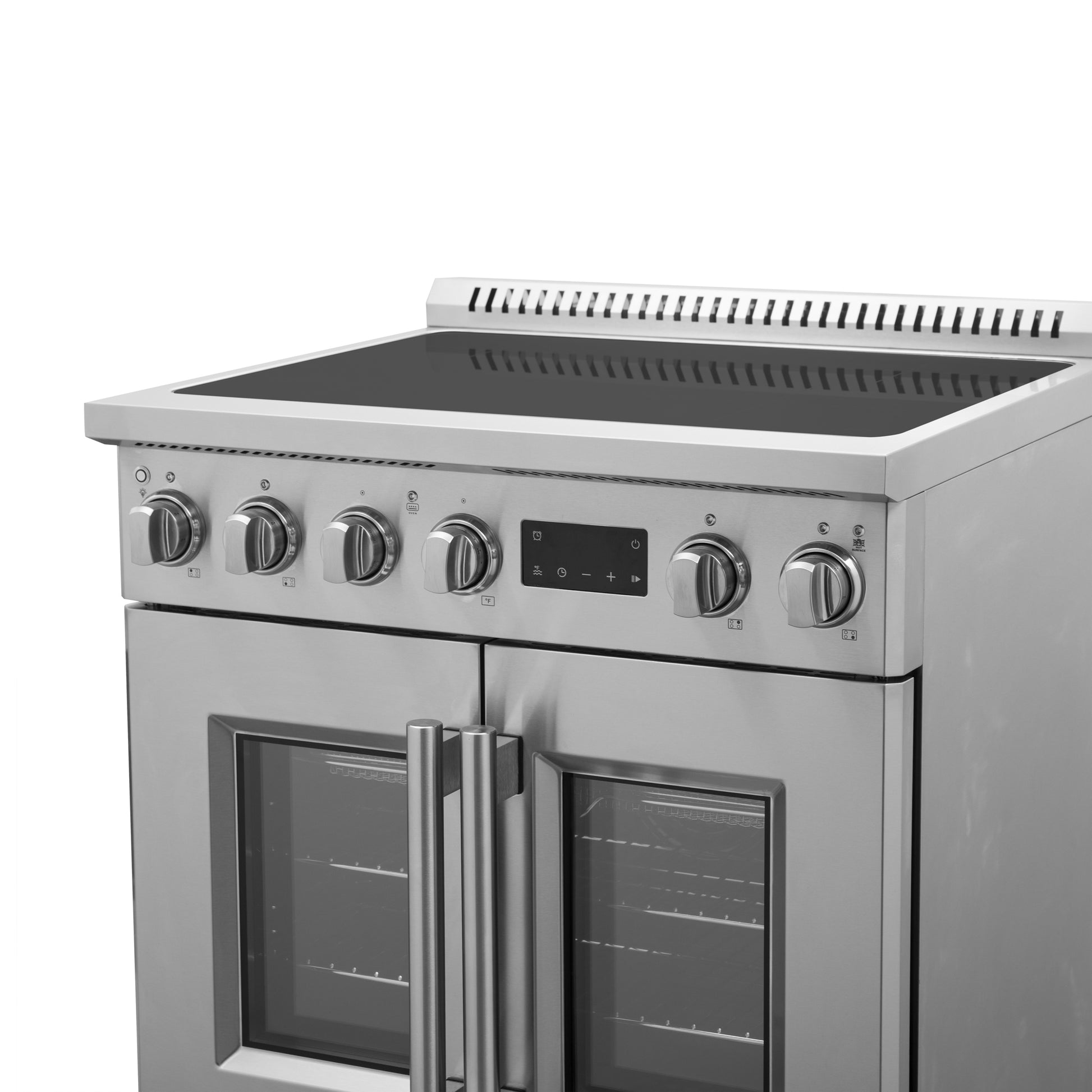 Cuisinière à induction Forno Torino de 30 pouces avec friteuse à air et four à convection véritable - Forno Appliances
