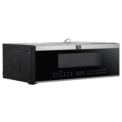 Forno Padula Over the Range Microwave, 30-Inch 1.2 cu.ft., Stainless Steel, 400 CFM, Sensor Cook - Forno Appliances