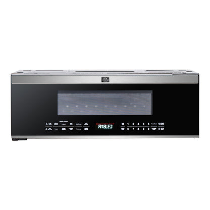 Forno Padula Over the Range Microwave, 30-Inch 1.2 cu.ft., Stainless Steel, 400 CFM, Sensor Cook - Forno Appliances