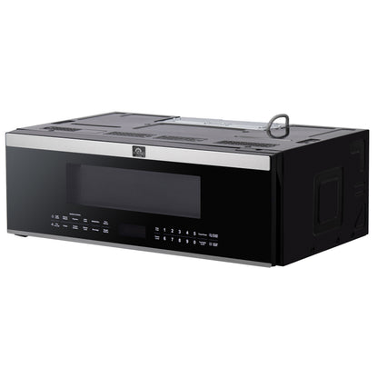 Forno Padula Over the Range Microwave, 30-Inch 1.2 cu.ft., Stainless Steel, 400 CFM, Sensor Cook - Forno Appliances