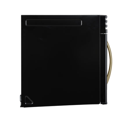 Forno Scalo 30-Inch Over the Range Microwave, Black – 1.6 cu.ft, 300 CFM Vent, Touch Control, LED Light - Forno Appliances