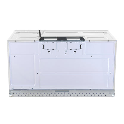 Forno Scalo 30-Inch Over the Range Microwave, White – 1.6 cu.ft, 300 CFM Vent, Touch Control, LED Light - Forno Appliances