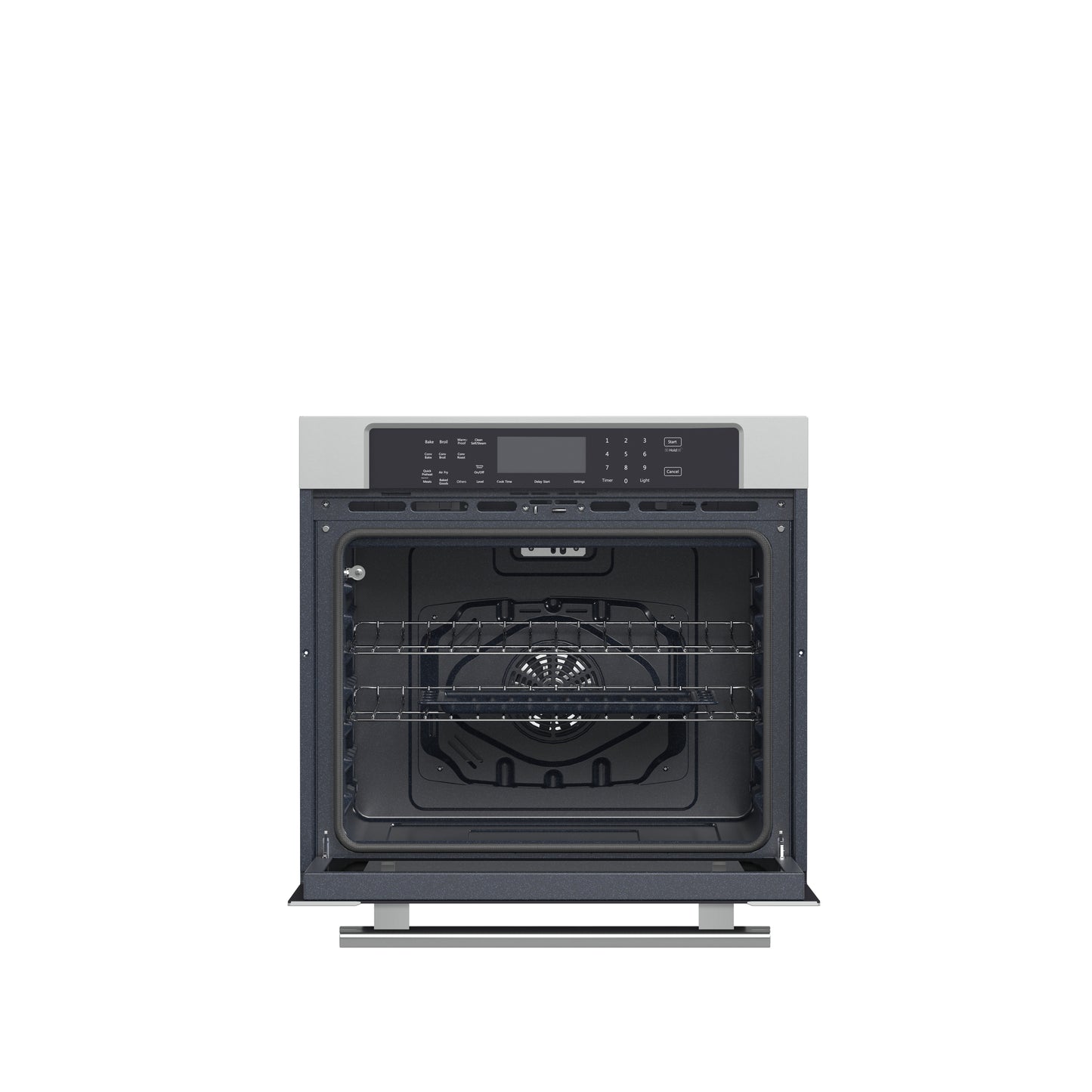 Forno Villarosa 30-Inch Electric Wall Oven, Stainless Steel, 5.0 cu.ft Capacity, Air Fry, Steam Cleaning, Glass Touch Controls - Forno Appliances