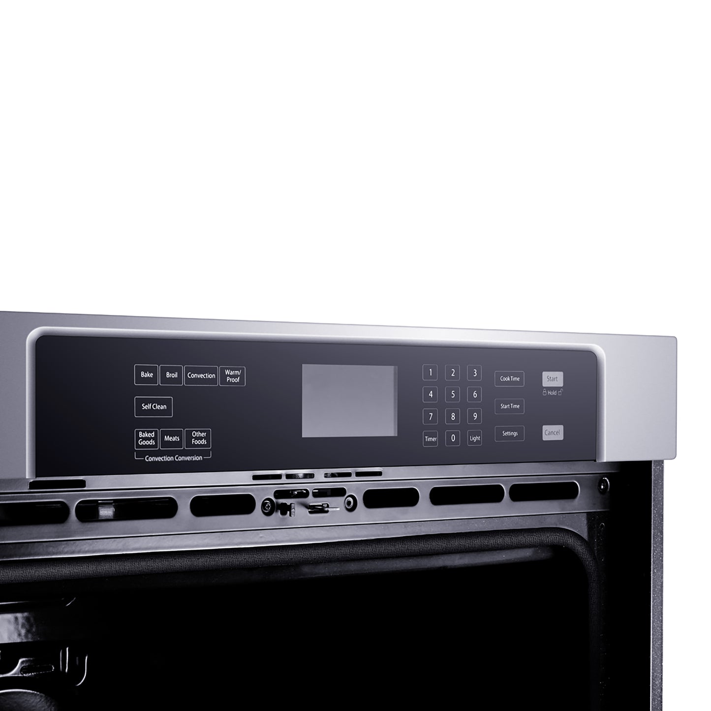 Forno Villarosa 30-Inch Electric Wall Oven, Stainless Steel, 5.0 cu.ft Capacity, Air Fry, Steam Cleaning, Glass Touch Controls - Forno Appliances
