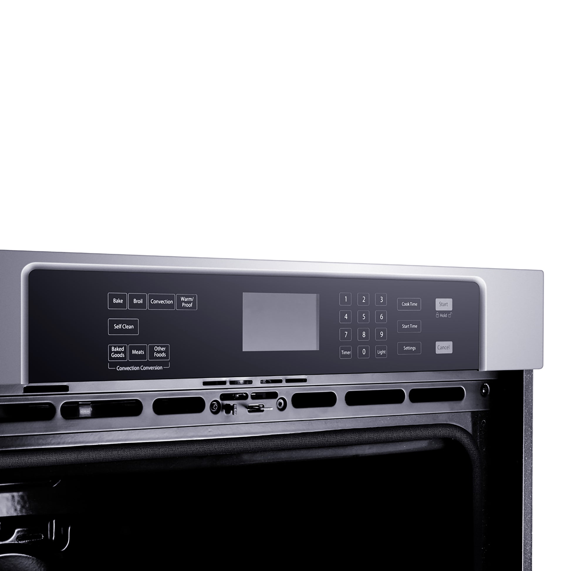 Forno Villarosa 30-Inch Electric Wall Oven, Stainless Steel, 5.0 cu.ft Capacity, Air Fry, Steam Cleaning, Glass Touch Controls - Forno Appliances