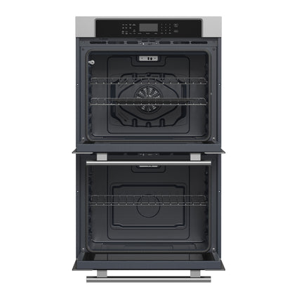 Forno Villarosa 30-Inch Built-In Double Wall Oven, Stainless Steel, Convection Cooking, Touch Control Panel, Self-Cleaning Function - Forno Appliances