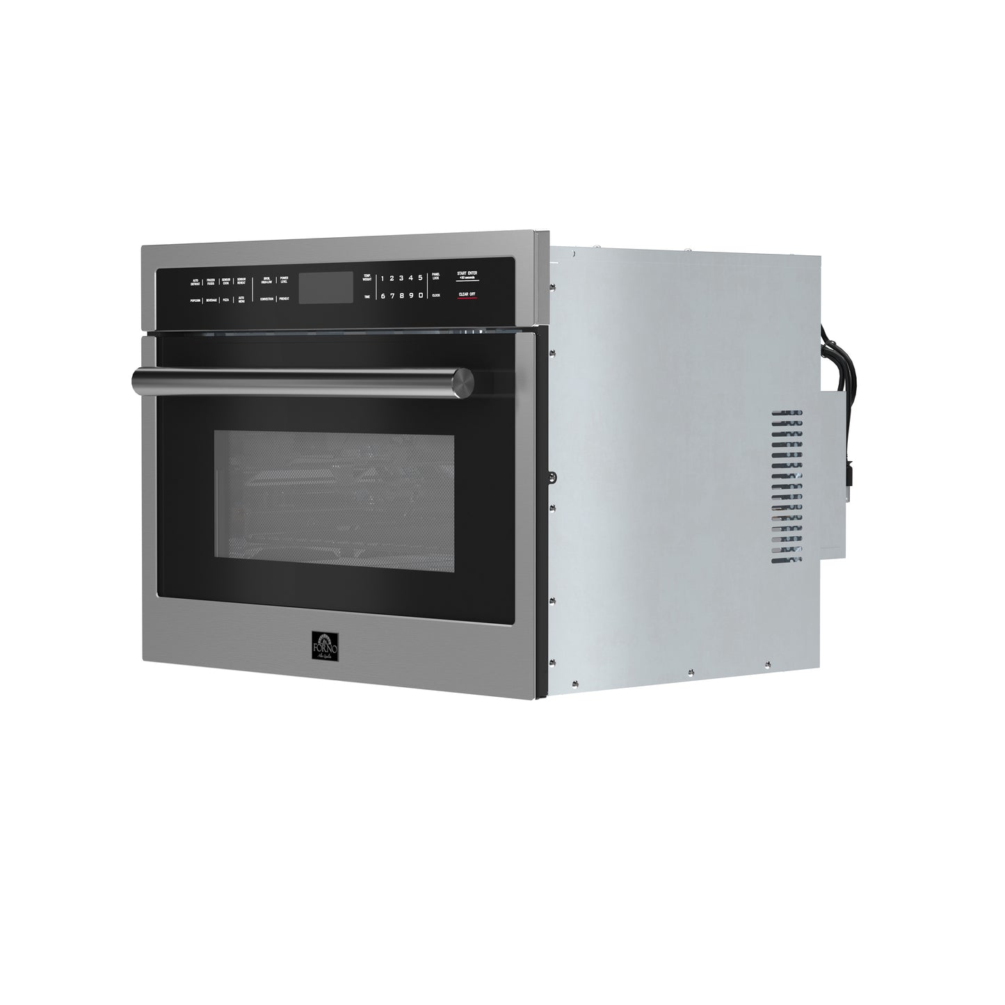 Forno Oliena 24-Inch Compact Oven and 1000 Watt Microwave, 1.6 cu.ft, Convection Oven - Forno Appliances
