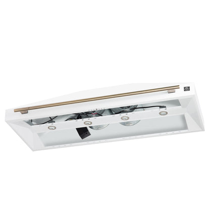 Forno Aria 60 Inch Wall-Mounted Range Hood in White - Forno Appliances