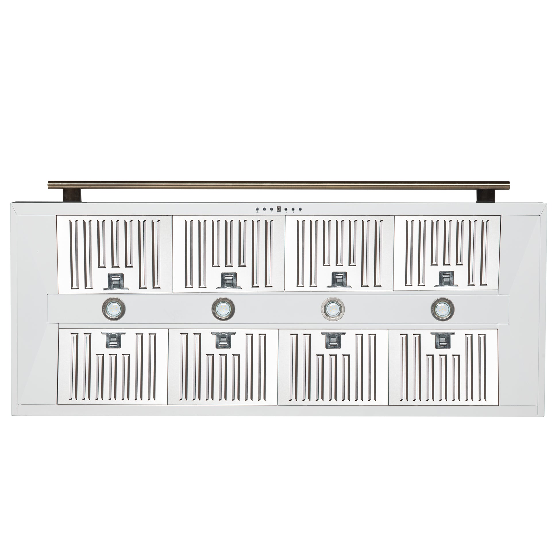 Forno Aria 60 Inch Wall-Mounted Range Hood in White - Forno Appliances