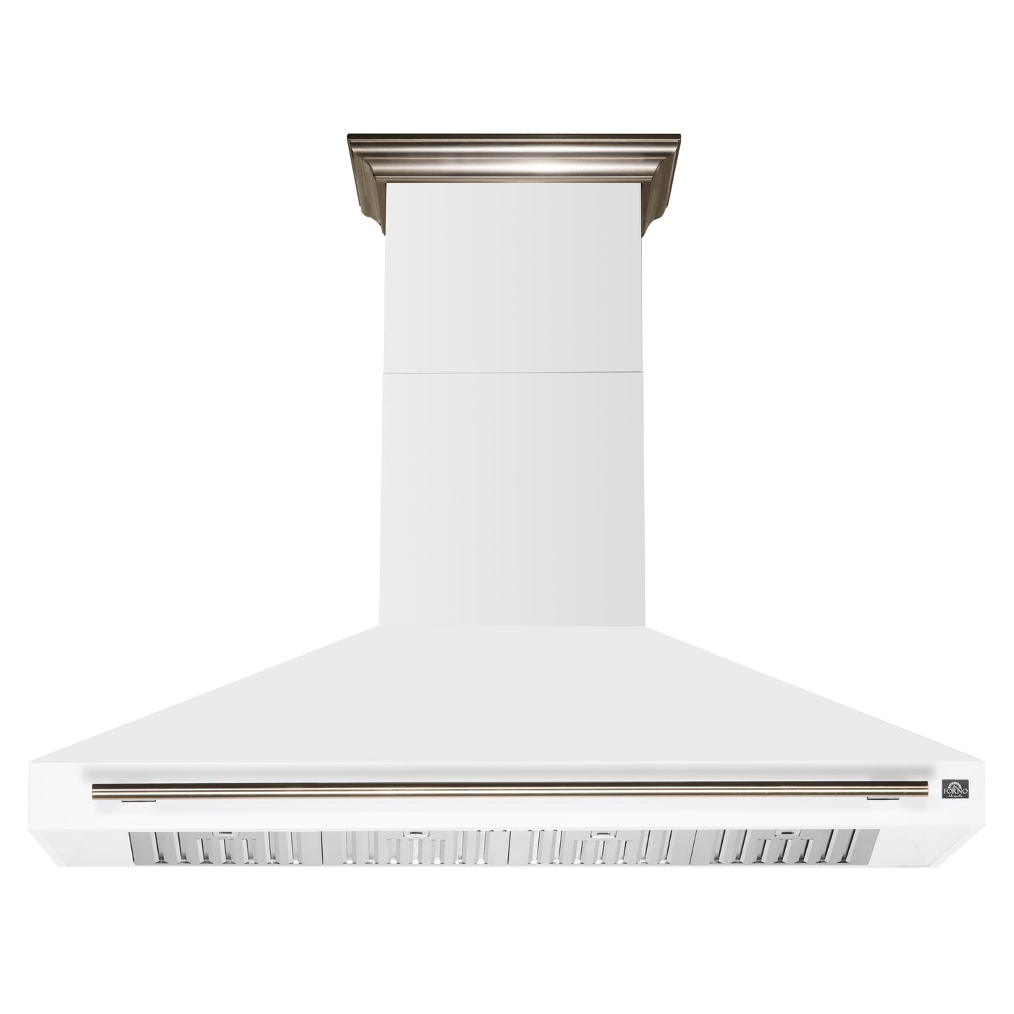 Forno Aria 60 Inch Wall-Mounted Range Hood in White - Forno Appliances