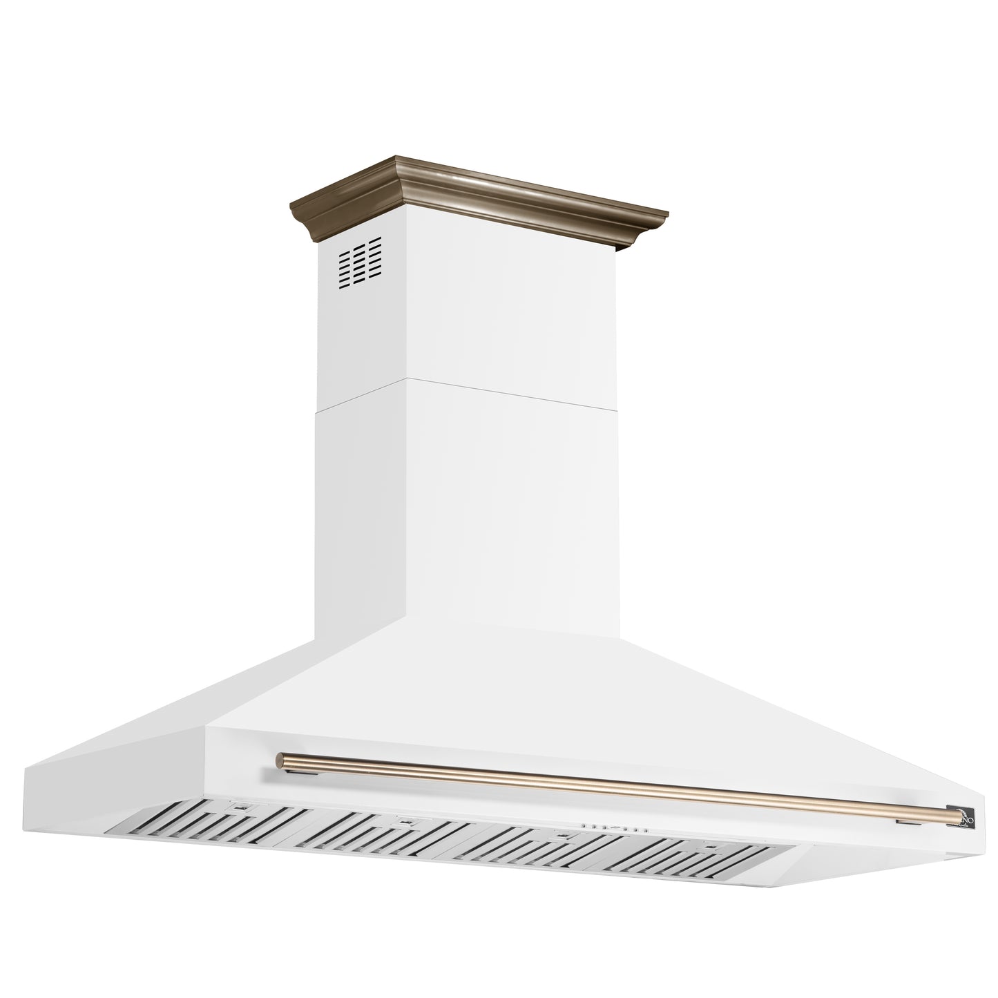 Forno Aria 60 Inch Wall-Mounted Range Hood in White - Forno Appliances