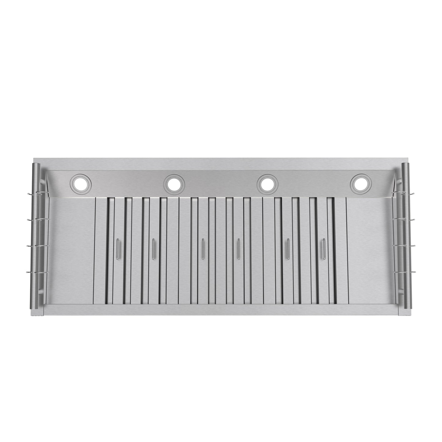 Forno Venezia 48 Inch Wall-Mounted Range Hood with Touch Controls and Baffle Filters - Forno Appliances