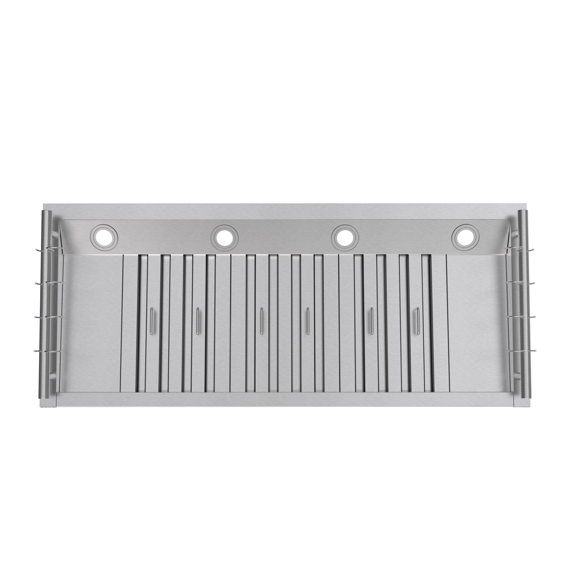 Forno Venezia 48 Inch Wall-Mounted Range Hood with Touch Controls and Baffle Filters - Forno Appliances