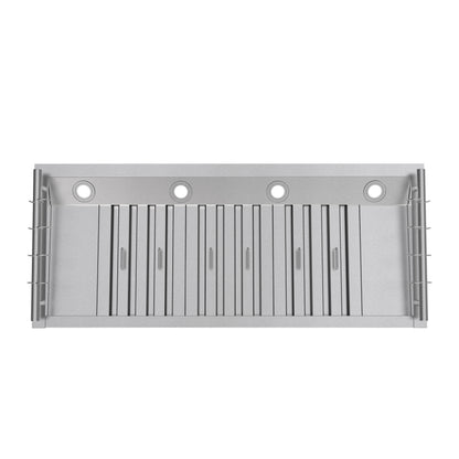 Forno Venezia 48 Inch Wall-Mounted Range Hood with Touch Controls and Baffle Filters - Forno Appliances