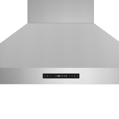 Forno Venezia 48 Inch Wall-Mounted Range Hood with Touch Controls and Baffle Filters - Forno Appliances