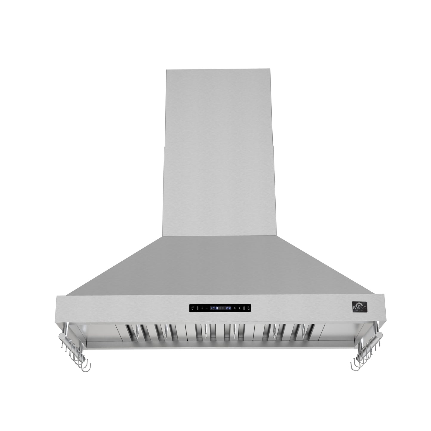 Forno Venezia 48 Inch Wall-Mounted Range Hood with Touch Controls and Baffle Filters - Forno Appliances