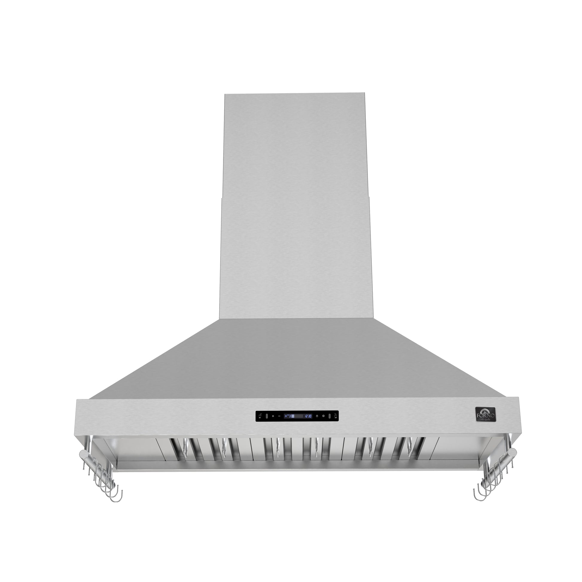 Forno Venezia 48 Inch Wall-Mounted Range Hood with Touch Controls and Baffle Filters - Forno Appliances