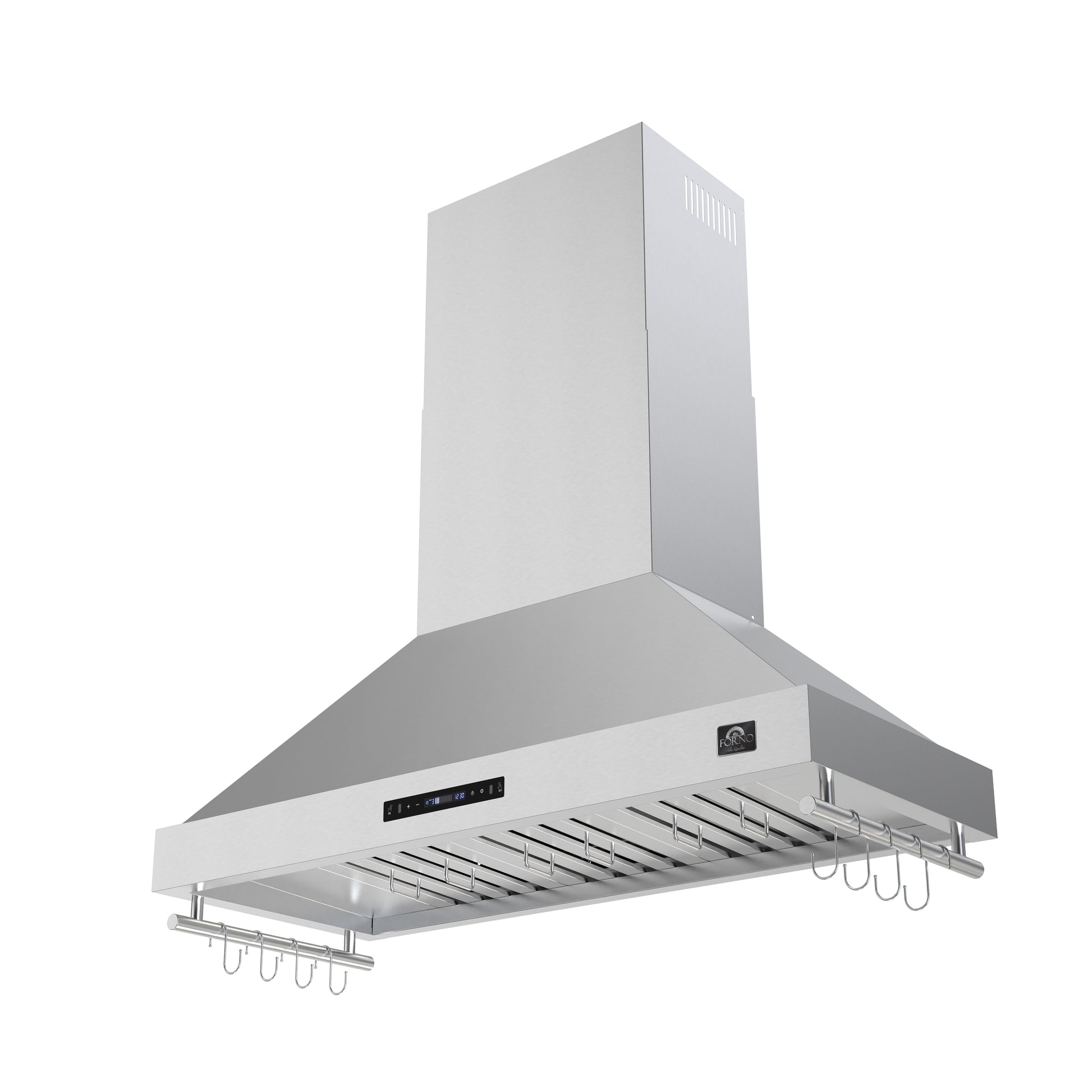 Forno Venezia 48 Inch Wall-Mounted Range Hood with Touch Controls and Baffle Filters - Forno Appliances