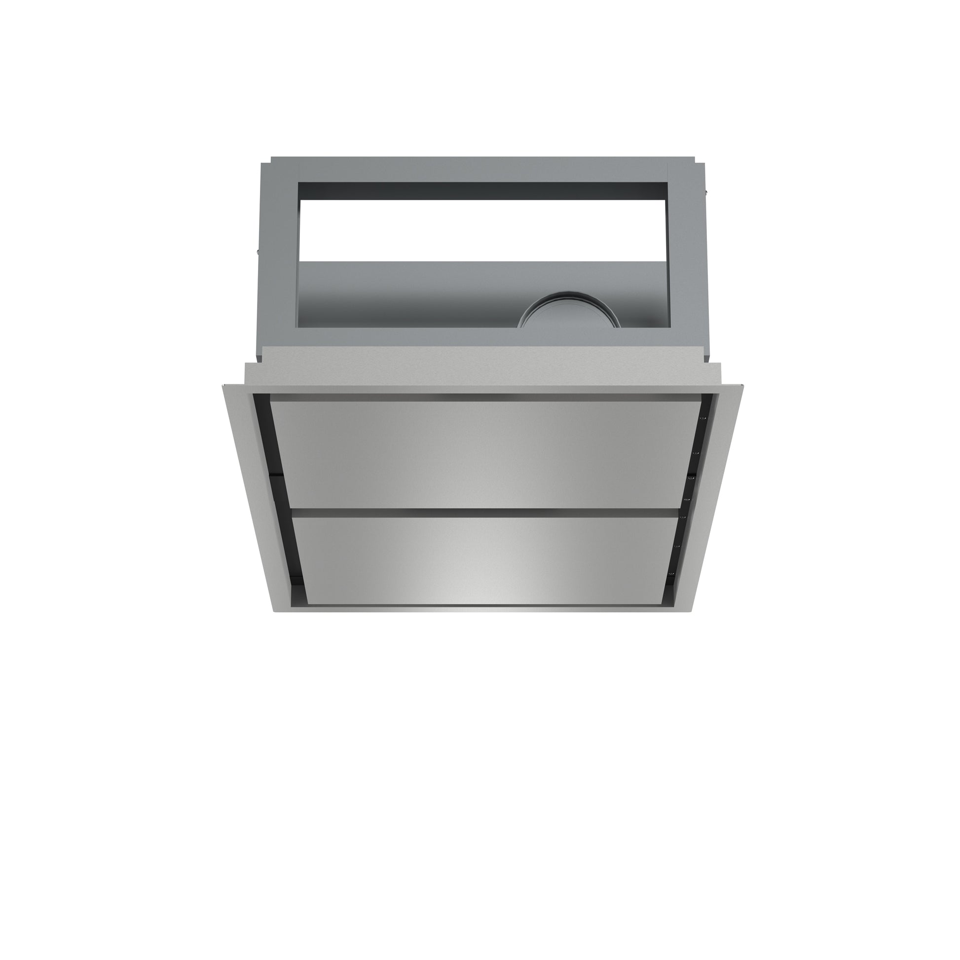 FORNO Arezzo 44-Inch Recessed Ceiling Range Hood, Dual Motors, 1200 CFM, Hybrid Filters, Remote Control - Forno Appliances