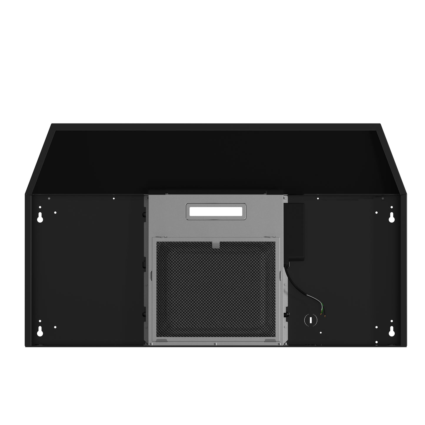 Forno Cappa 30-Inch Under Cabinet Range Hood, Black, 200 CFM, Convertible, LED Lighting - Forno Appliances