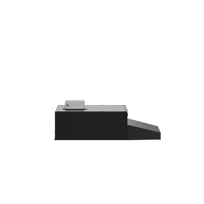 Forno Cappa 30-Inch Under Cabinet Range Hood, Black, 200 CFM, Convertible, LED Lighting - Forno Appliances