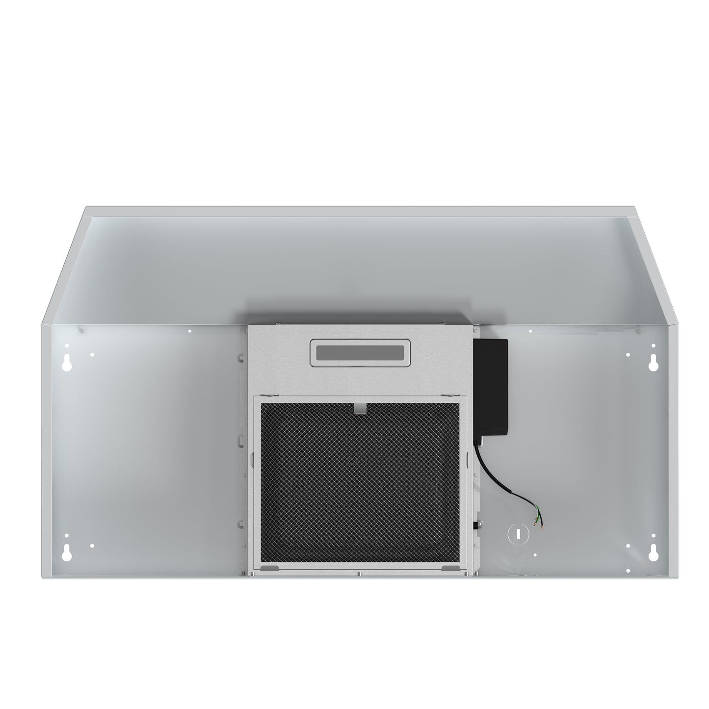 Forno Cappa 30-Inch Under Cabinet Range Hood, White, 200 CFM, Convertible, LED Lighting - Forno Appliances