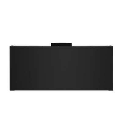Forno Bari Espresso 30-Inch Under Cabinet Range Hood, Black, 600 CFM, LED Lighting, Dishwasher-Safe Baffle Filters, 3-Speed Fan Control - Forno Appliances