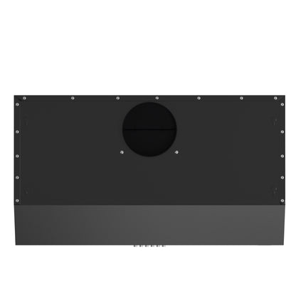 Forno Bari Espresso 30-Inch Under Cabinet Range Hood, Black, 600 CFM, LED Lighting, Dishwasher-Safe Baffle Filters, 3-Speed Fan Control - Forno Appliances