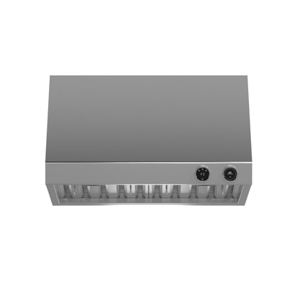 Forno Biagio 30-Inch Wall Mounted Range Hood, Stainless Steel, Heavy Duty - Forno Appliances