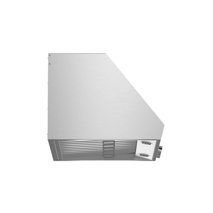 Forno Biagio 36-Inch Wall Mounted Range Hood, Stainless Steel, Heavy Duty - Forno Appliances