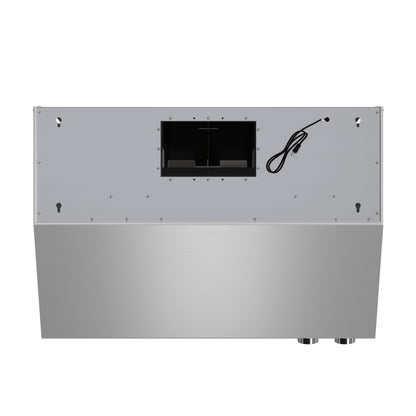 Forno Biagio 36-Inch Wall Mounted Range Hood, Stainless Steel, Heavy Duty - Forno Appliances
