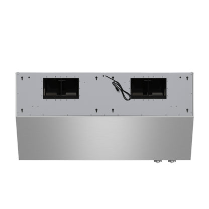 Forno Biagio 48-Inch Wall Mounted Range Hood, Stainless Steel, Heavy Duty - Forno Appliances