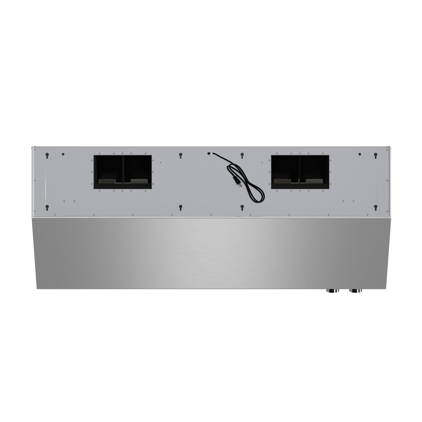 Forno Biagio 60-Inch Wall Mounted Range Hood, Stainless Steel, Heavy Duty - Forno Appliances