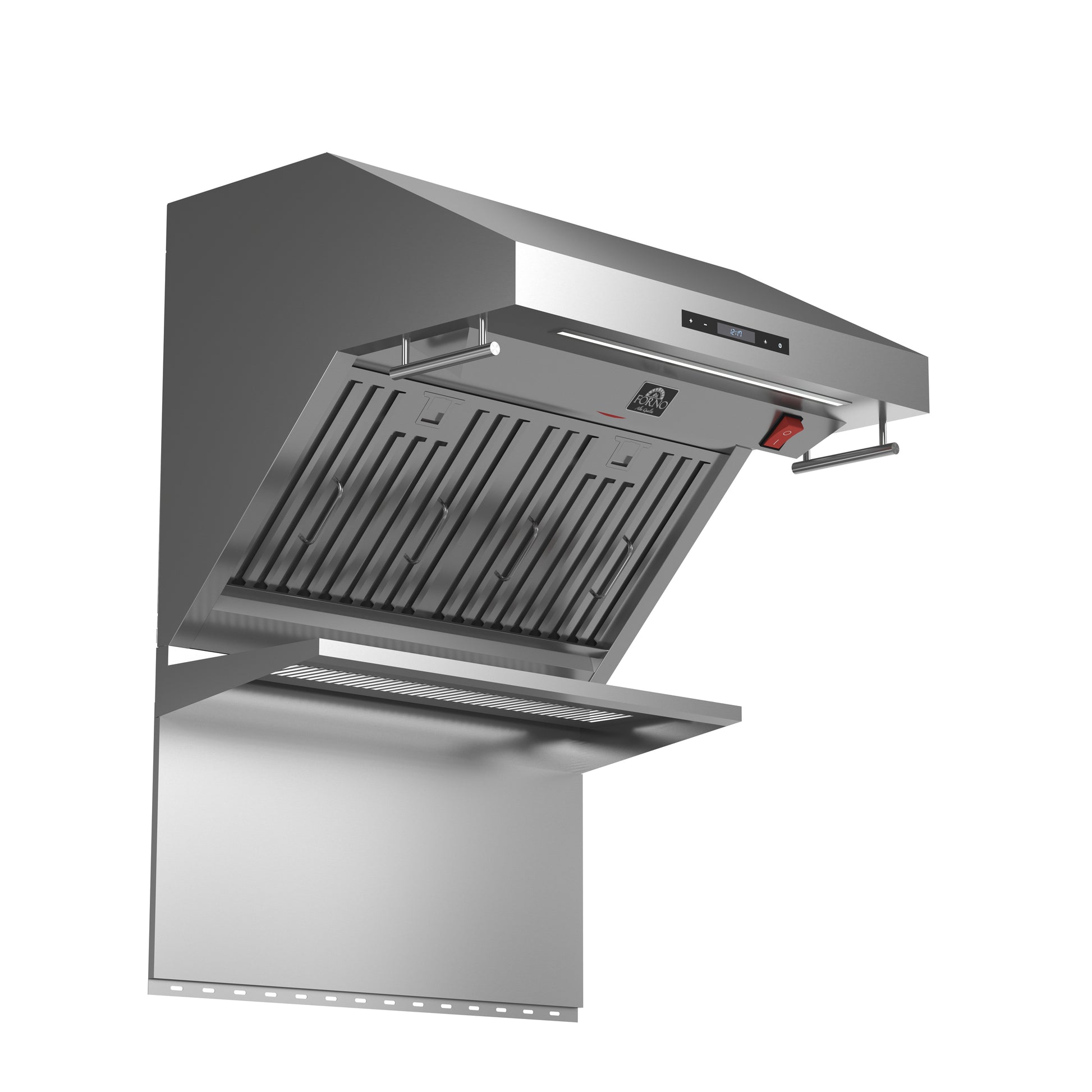 Forno Savona 30-Inch Wall Mount Range Hood, Baffle Filters, Backsplash Included - Forno Appliances