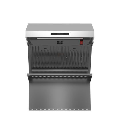 Forno Savona 30-Inch Wall Mount Range Hood, Baffle Filters, Backsplash Included - Forno Appliances