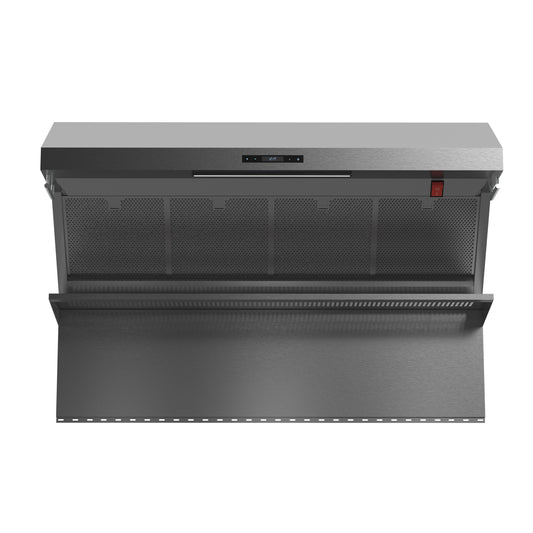 Forno Savona 60-Inch Wall Mount Range Hood, Hybrid Filters, Backsplash Included - Forno Appliances