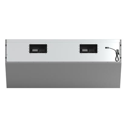 Forno Savona 60-Inch Wall Mount Range Hood, Hybrid Filters, Backsplash Included - Forno Appliances