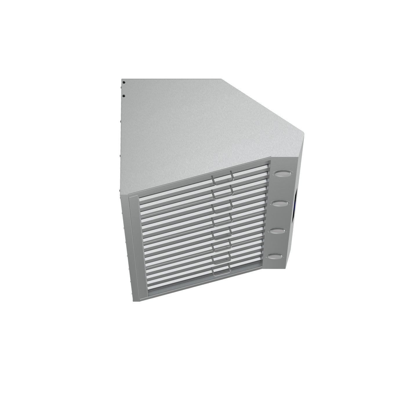 Forno Palazzo 48-Inch Wall Mounted Range Hood, Stainless Steel, Heavy Duty Baffle Filters, Remote Control - Forno Appliances