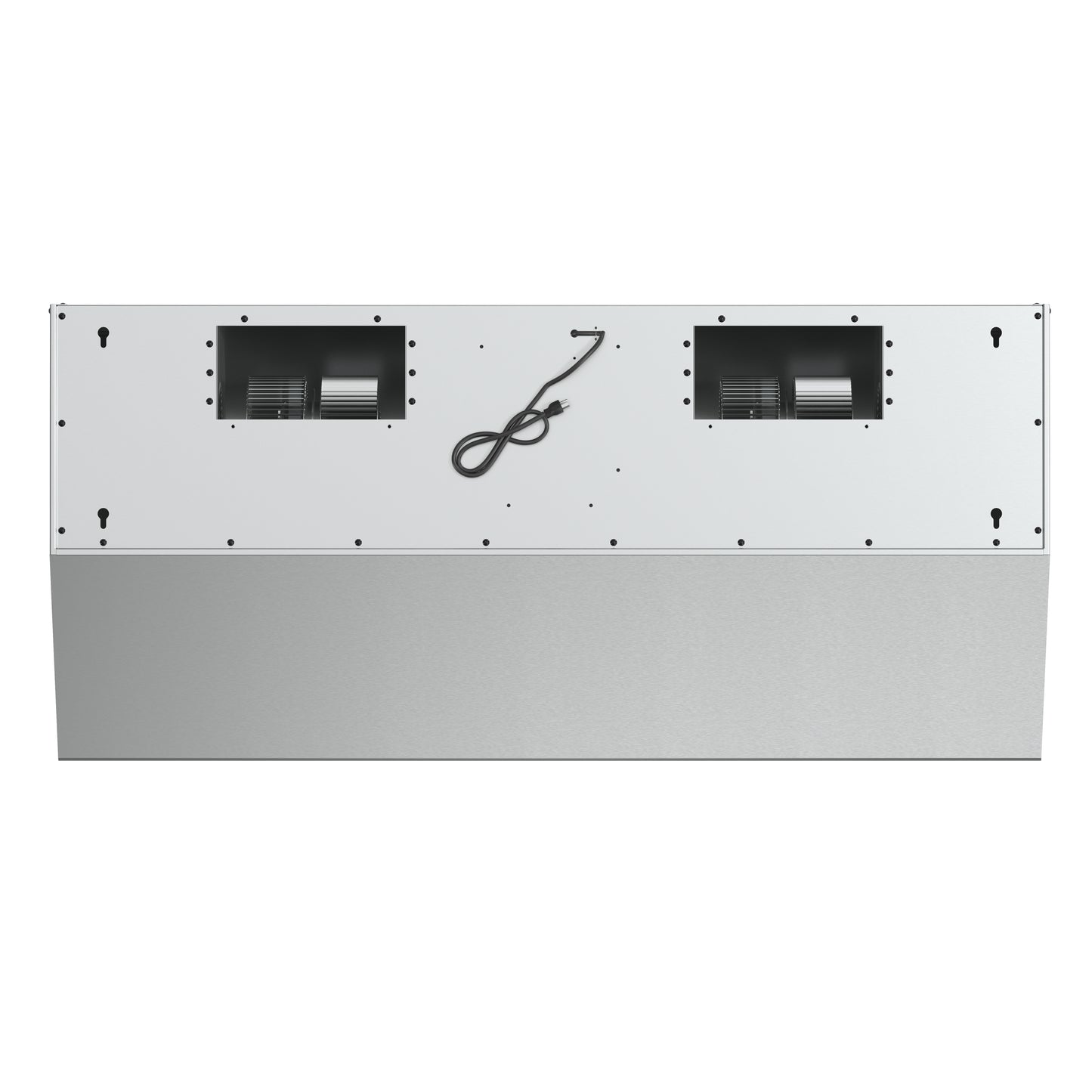 Forno Palazzo 48-Inch Wall Mounted Range Hood, Stainless Steel, Heavy Duty Baffle Filters, Remote Control - Forno Appliances