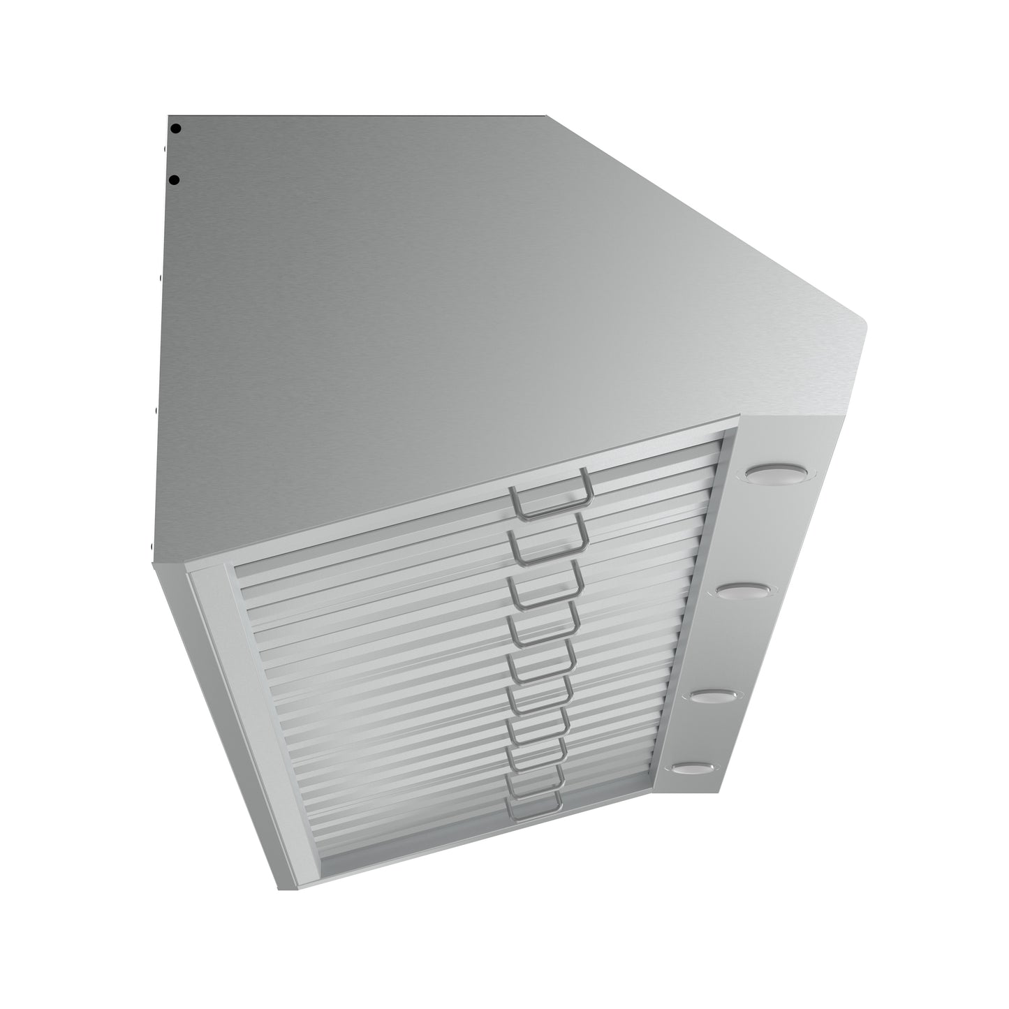 Forno Palazzo 60-Inch Wall Mounted Range Hood, Stainless Steel, Heavy Duty Baffle Filters, Remote Control - Forno Appliances
