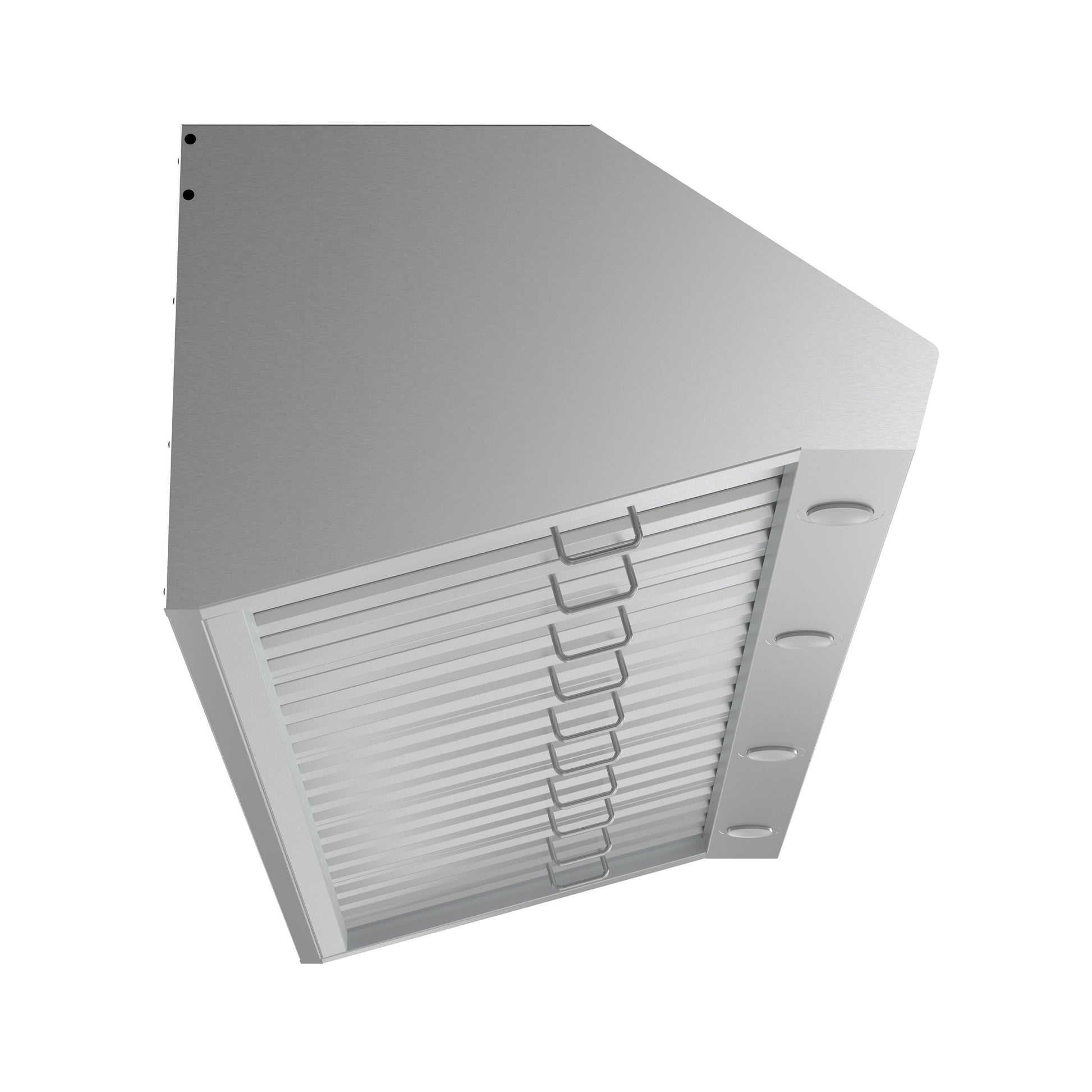 Forno Palazzo 60-Inch Wall Mounted Range Hood, Stainless Steel, Heavy Duty Baffle Filters, Remote Control - Forno Appliances