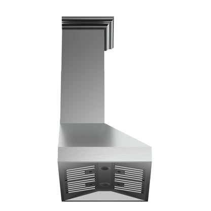 Forno Orvieto 30-Inch Wall Mount Range Hood, LED Lighting, Heavy Duty, Stainless Steel - Forno Appliances